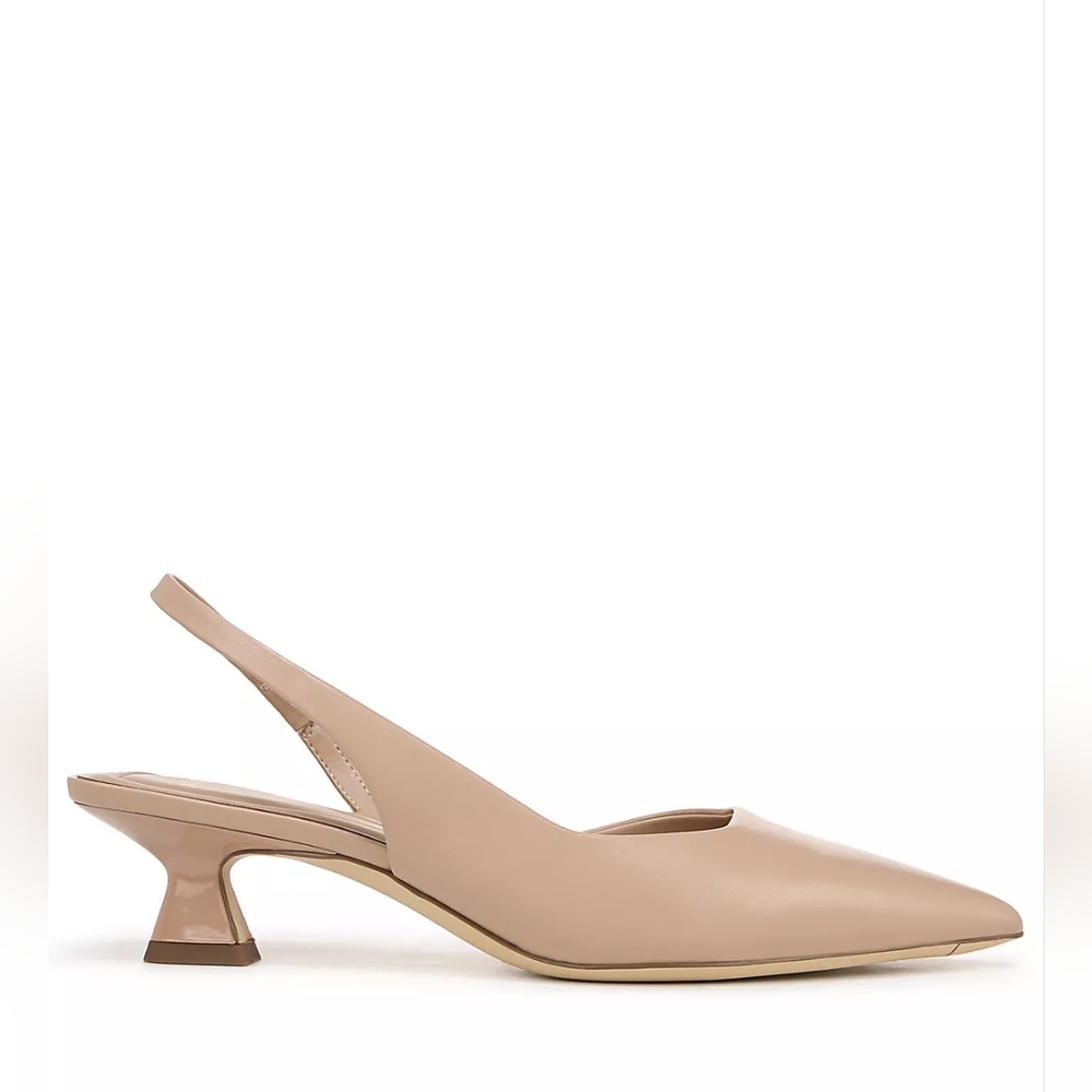 Women's Cream Slingback Shoes